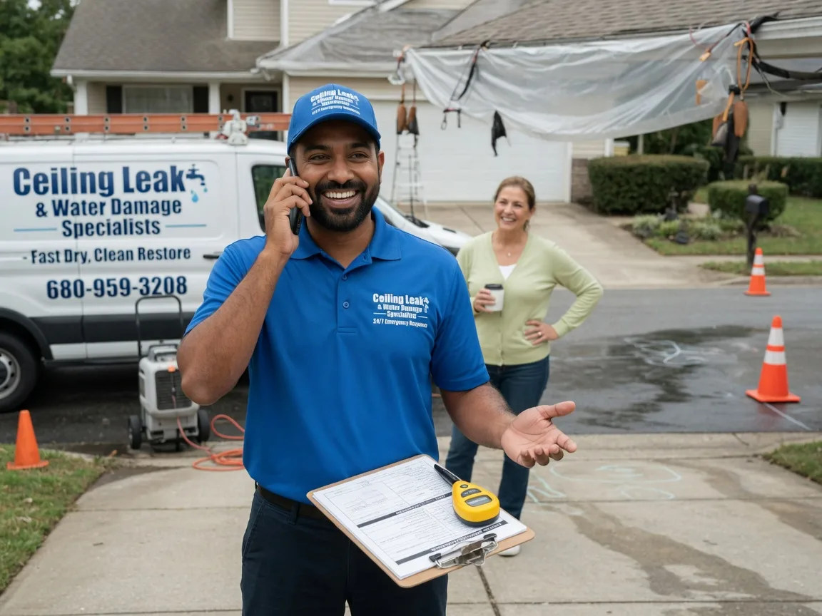 Ceiling Leak Cleanup Santa Clara, UT FAQs